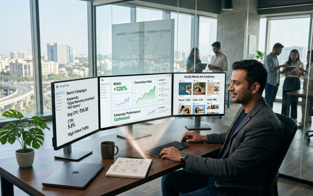 AI Social Media Marketing Agency in Hyderabad