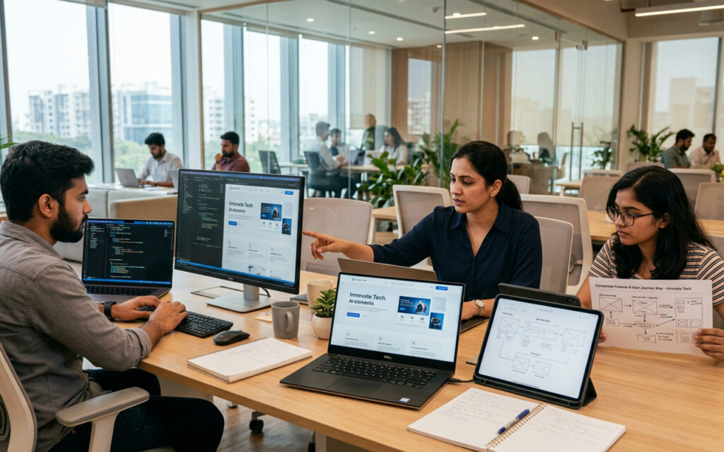 AI website development company in Hyderabad